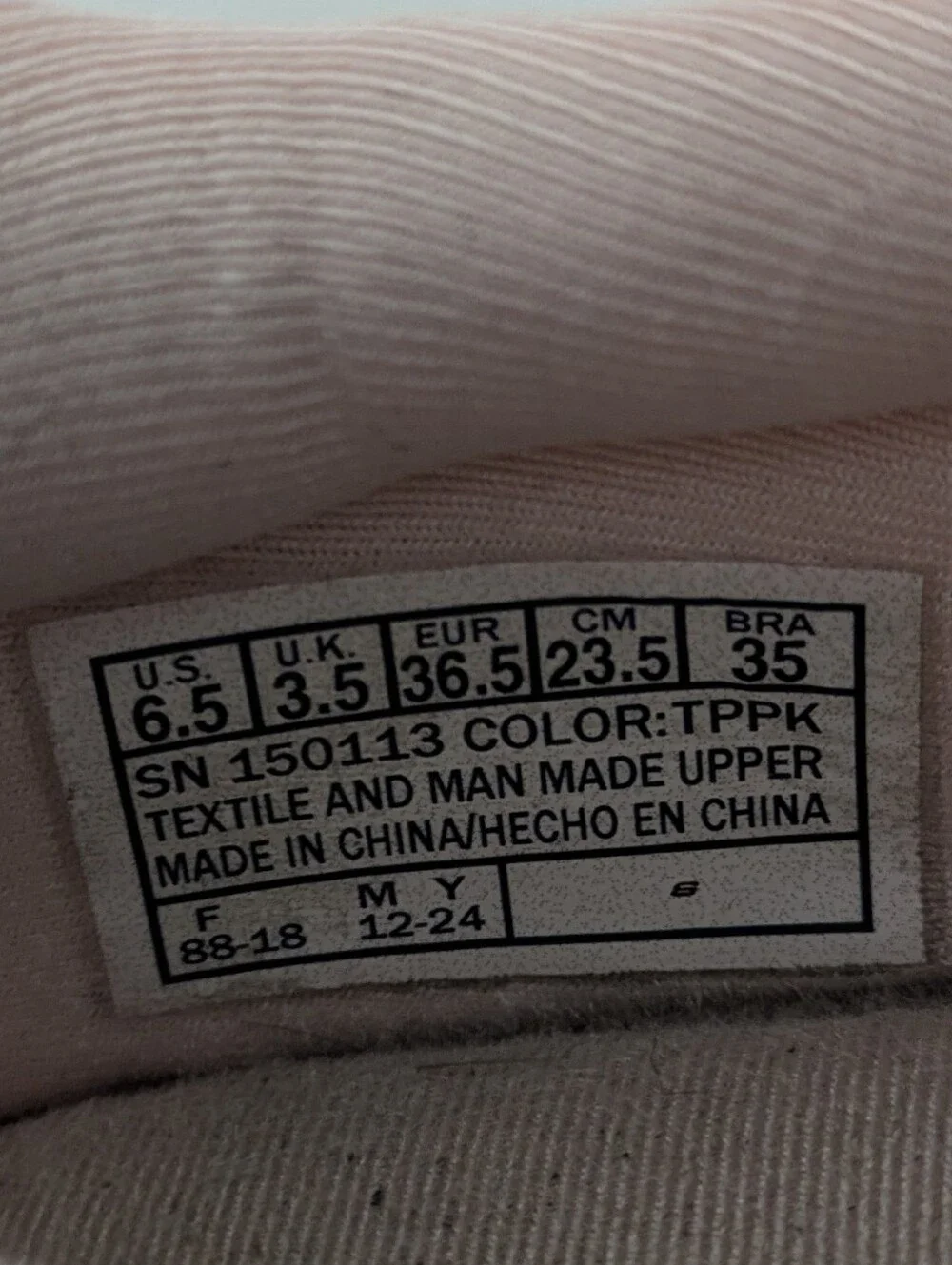 Skechers Summit Fun Flair Slip On Sneakers - Taupe Pink - Size 6.5 Womens